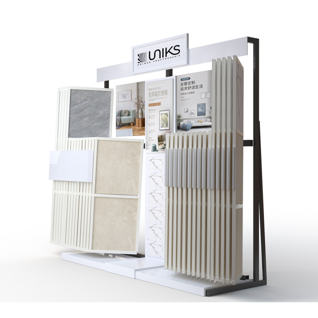 Door frame tile rack