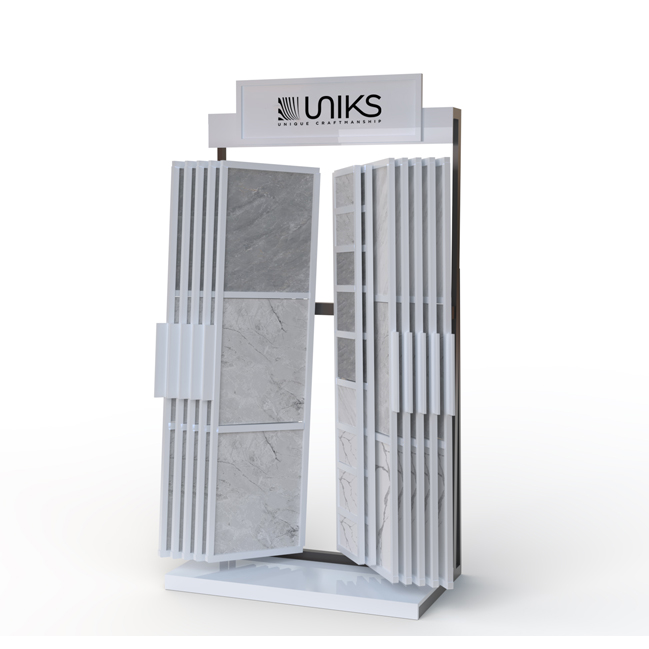 Door frame tile rack