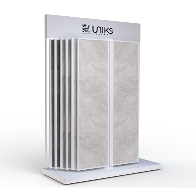 Door frame tile rack