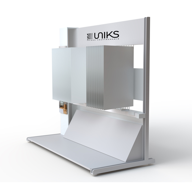 Door frame tile rack