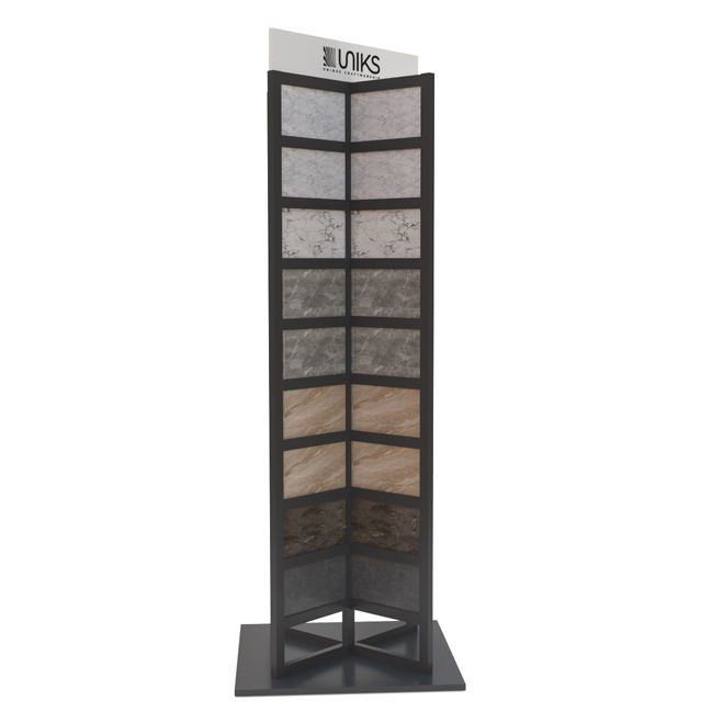 Tower tile rack