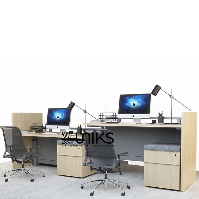 Double table double desk